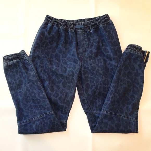 Kith Denim Mercer II Joggers | Leopard | VGUC | 30